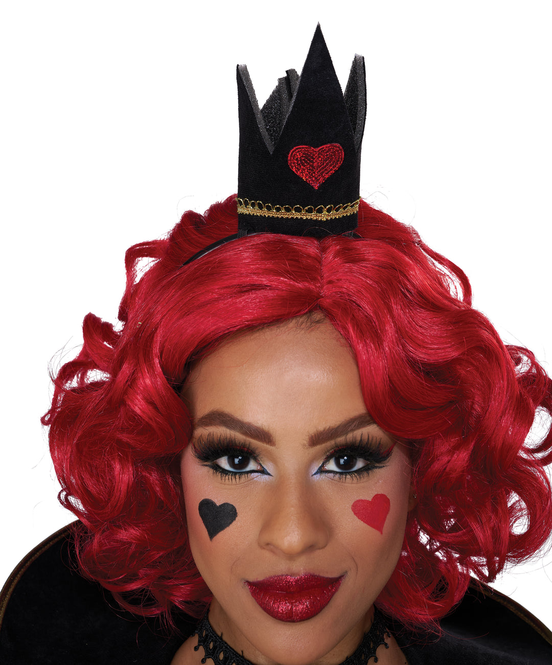 Red Queen 2 in 1 Cosplay Costume = Adult