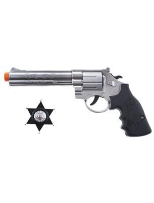 Western Gun & Sheriff Badge -