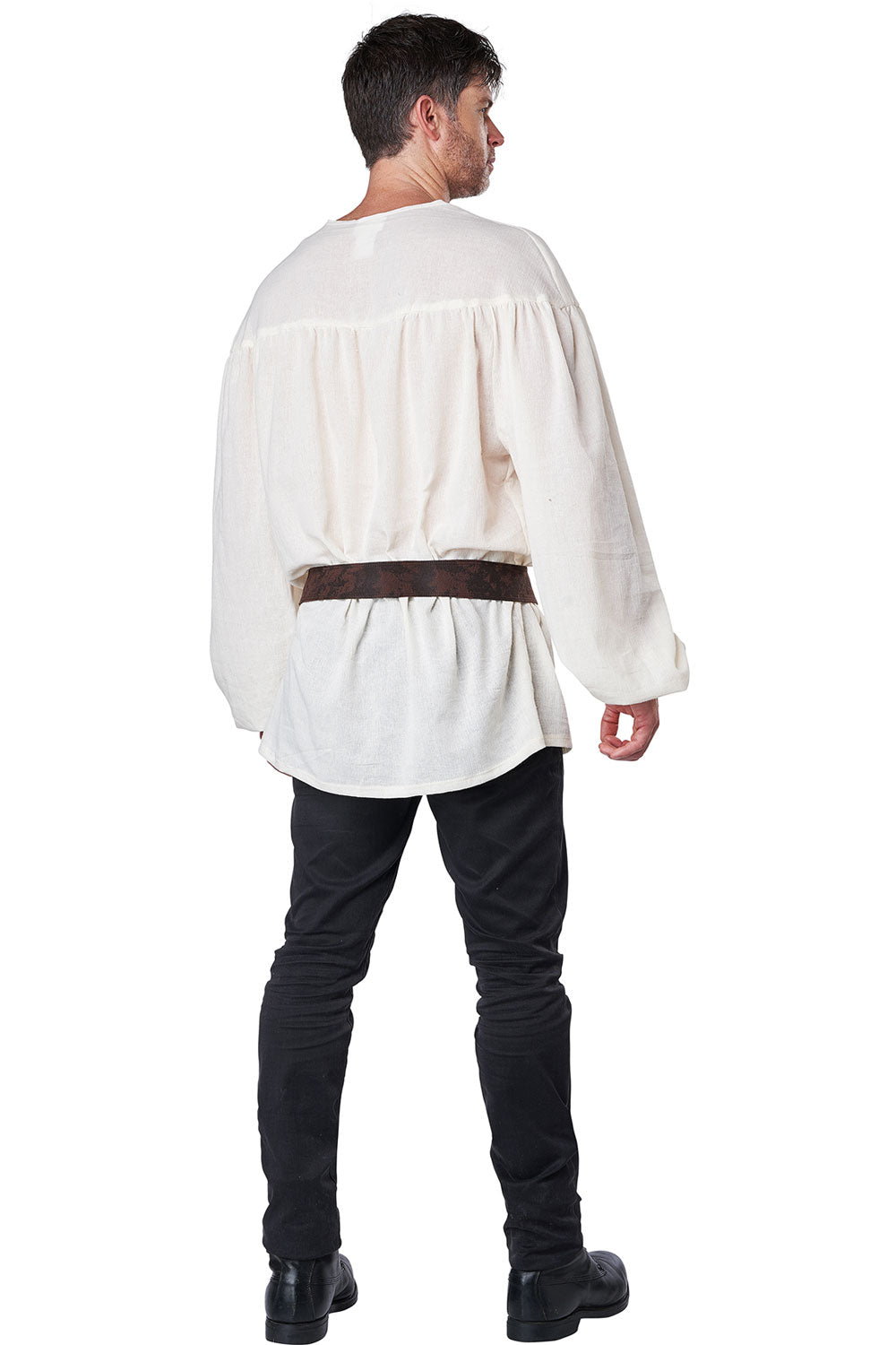 Renaissance Peasant Shirt with Belt - Adult