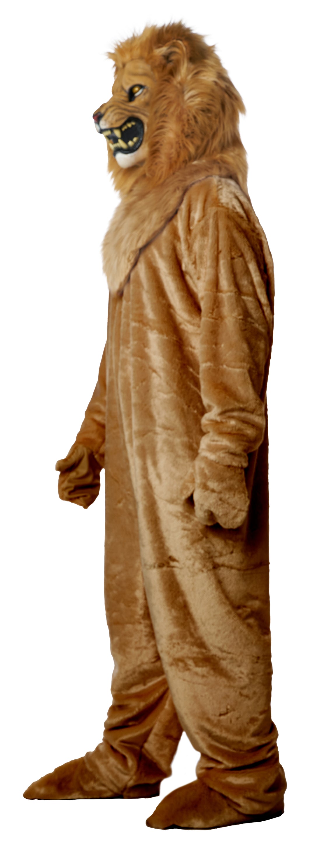 Lion Jumpsuit with Motion Mask Adult