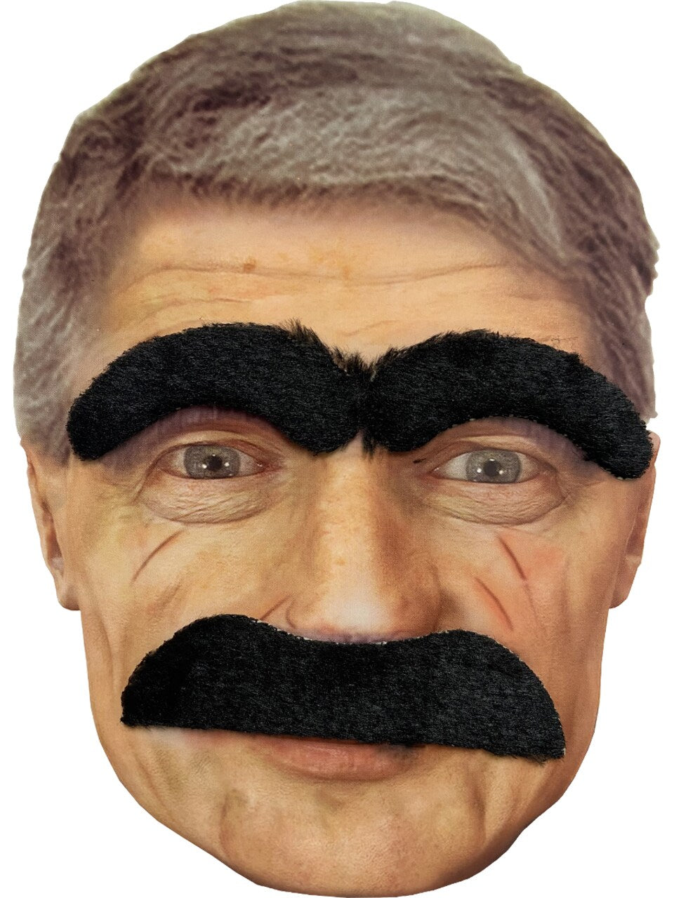 Old Man Moustache & Eyebrows