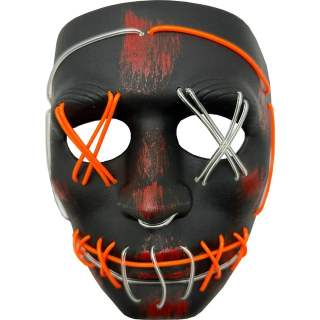 Light Up Heavy Cross Hatch Mask
