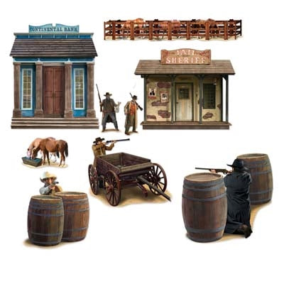 Wild West shootout Props