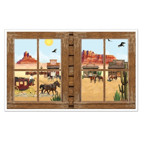 Western Window Prop