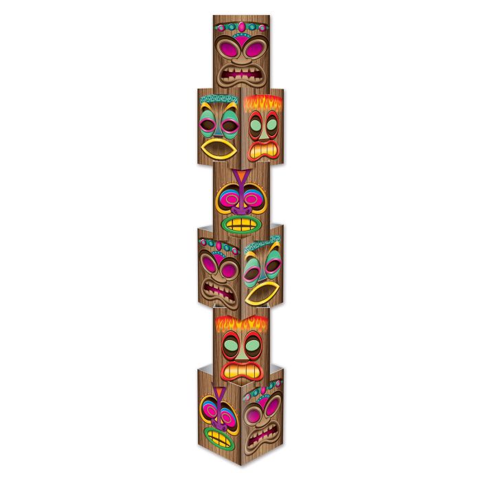 Luau Tiki Column