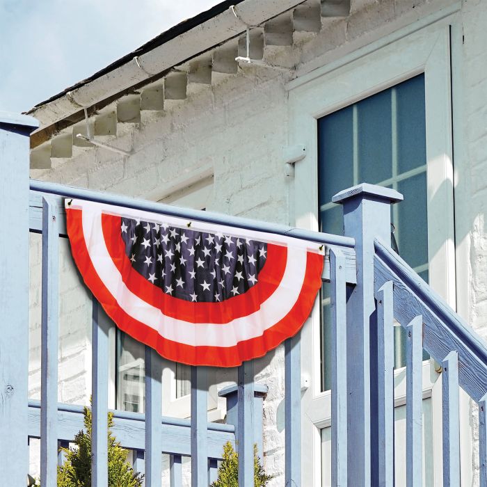 Stars &amp; Stripes Fabric Bunting