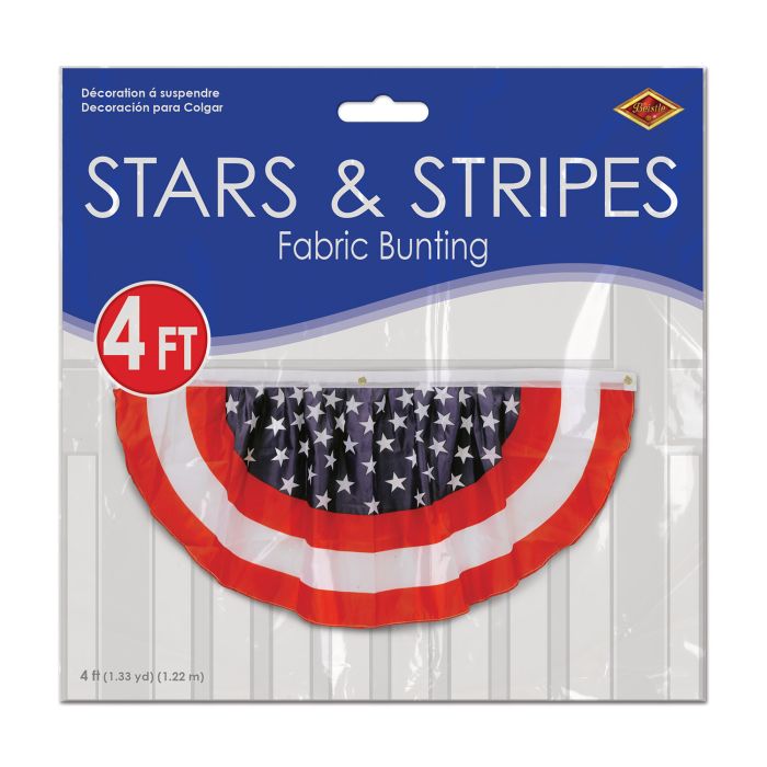 Stars &amp; Stripes Fabric Bunting