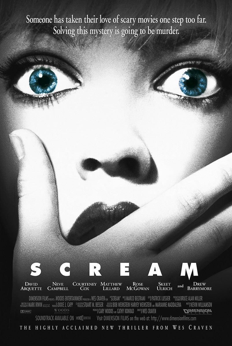 Scream One Sheet Poster - 24" X 36"