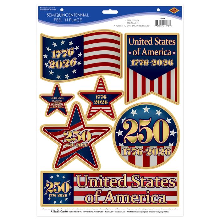 Semiquincentennial Clings