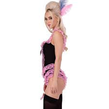Ruffle Bodysuit with Corset Boning