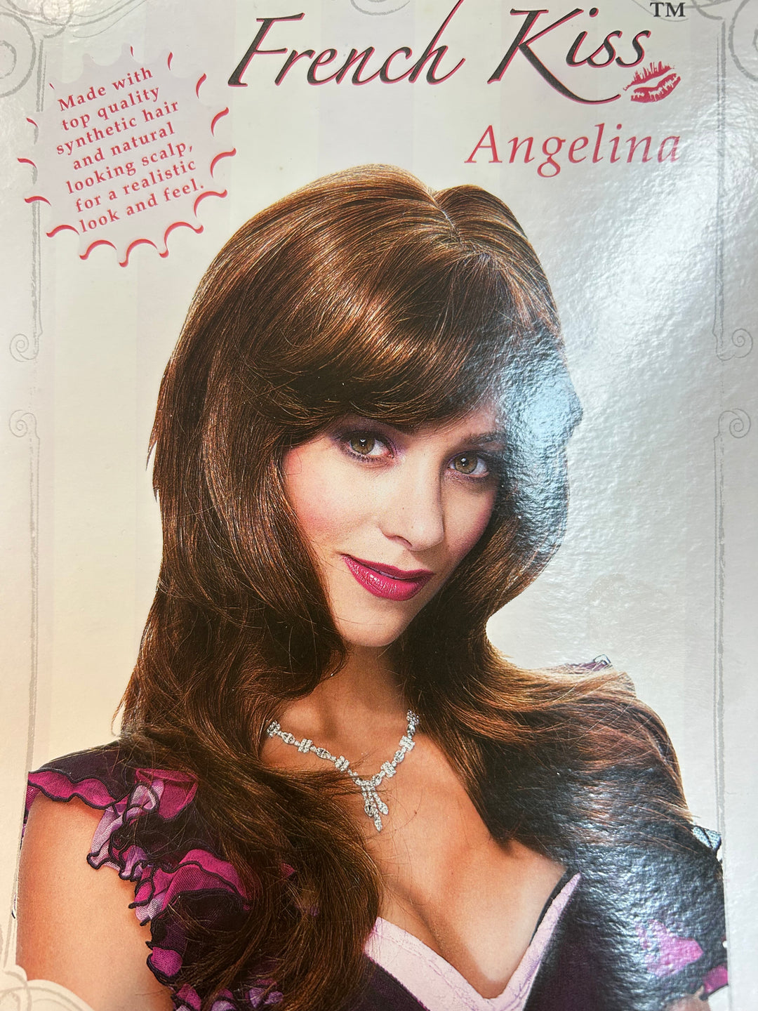 Angelina Long Brown Way Wig by French Kiss