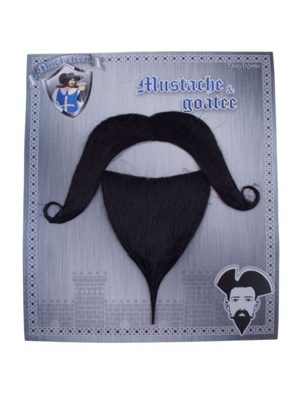 Moustache &amp; Goatee - Musketeer/Pirate