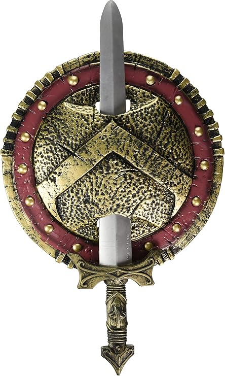 Spartan Combat Shield and Sword