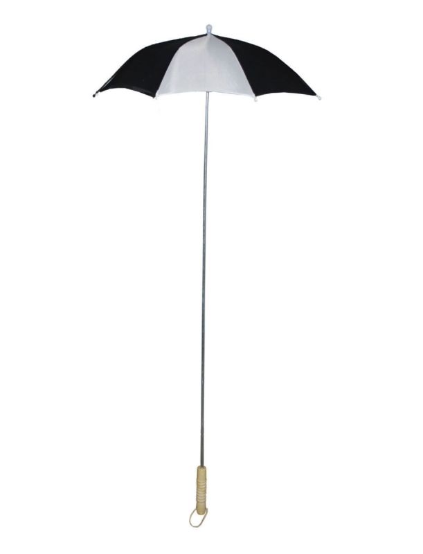 Mini Black and White Umbrella