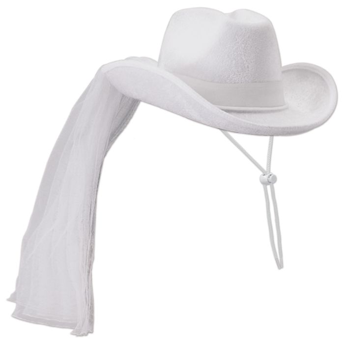 Western Bride Cowgirl Hat