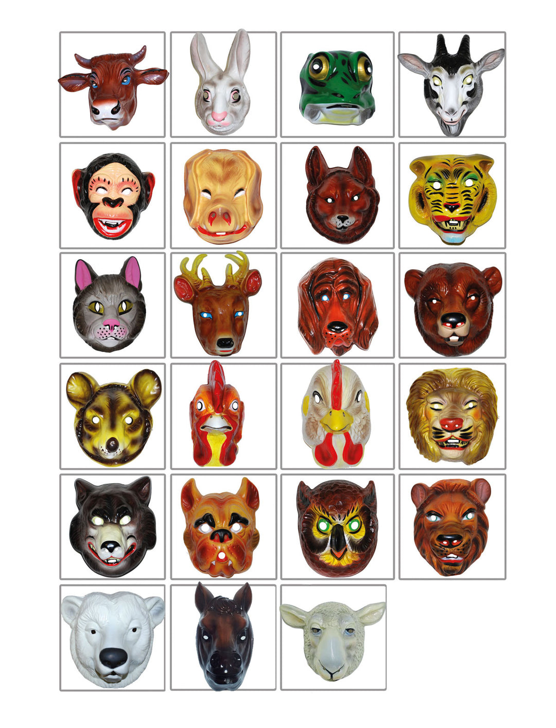 Plastic Animal Mask