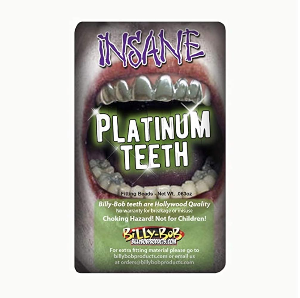Insane Grills - Billy Bob - Platinum Teeth
