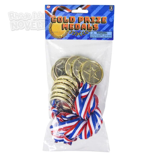 Gold Prize Medal - Plastic