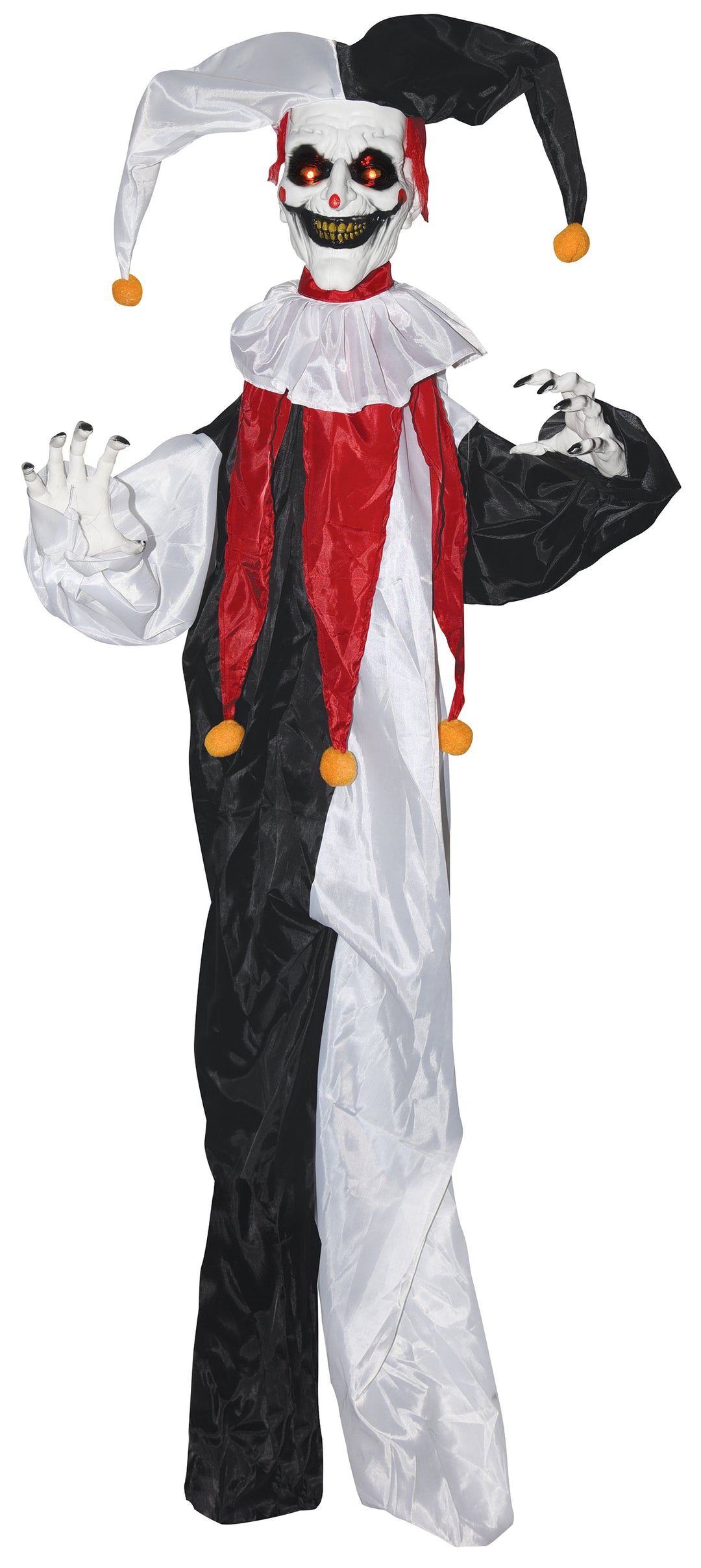 67" Hanging Animated Clown Prop