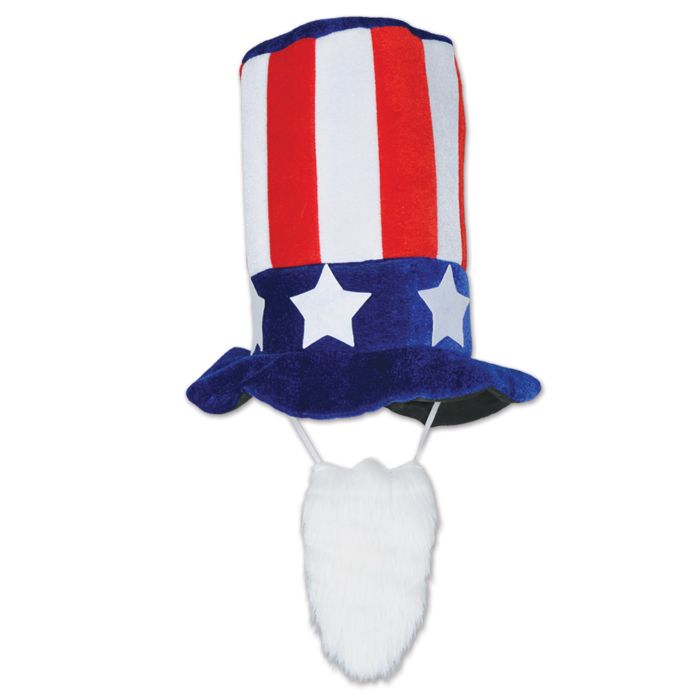 Uncle Sam Hat with Beard