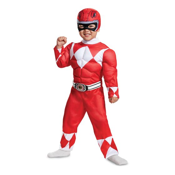 Red Ranger Toddler Muscle Costume