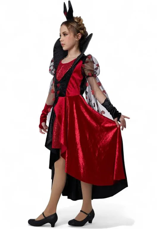 Queen of the Dark Hearts Costume- Child