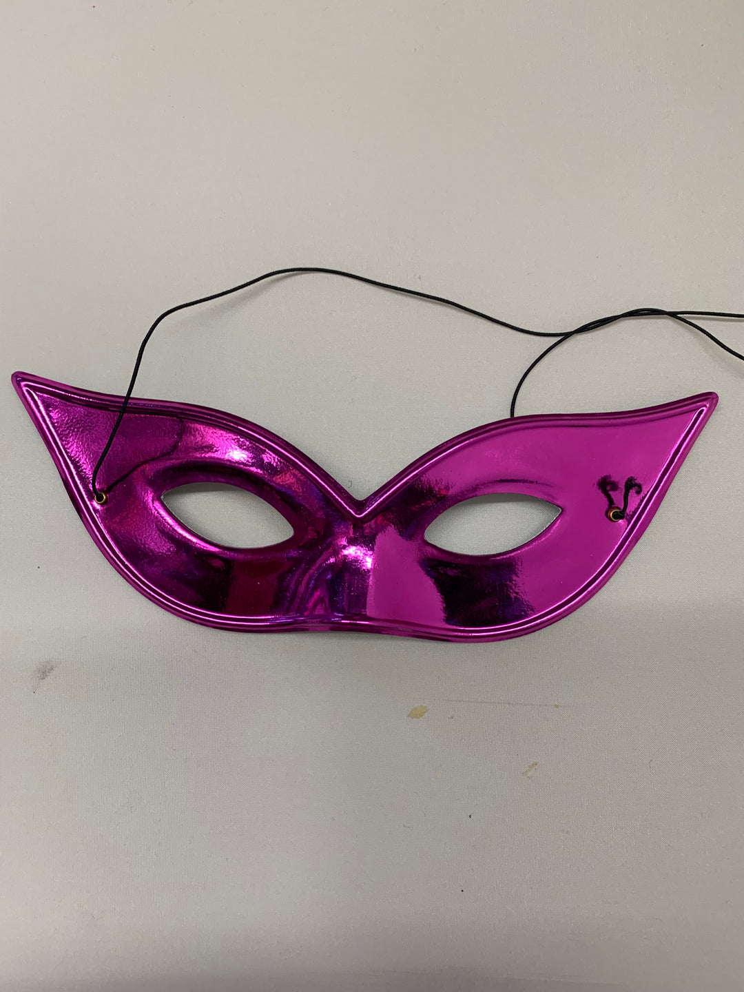 Italian Harlequin Metallic Half-Mask - Assorted Colors