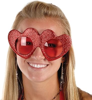 Glittered Red Heart Fanci-Frames