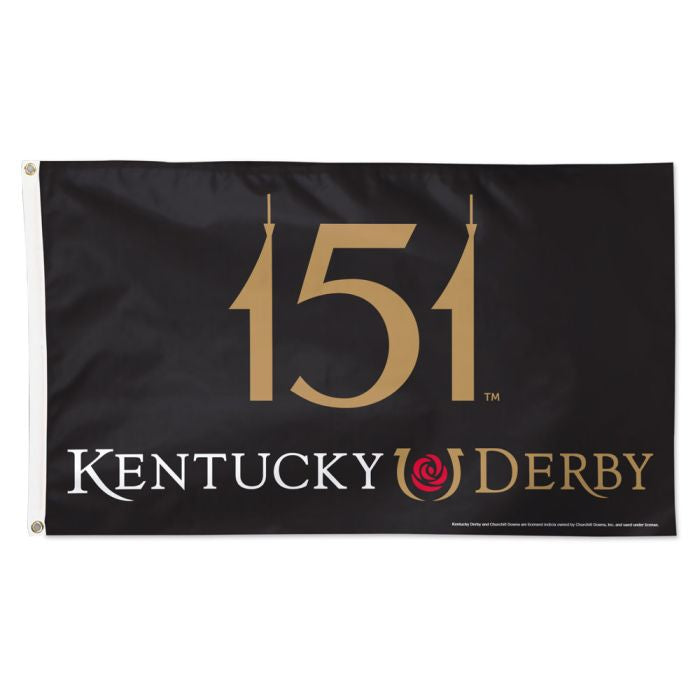 Kentucky Derby 151 Official Deluxe 3' x 5' Flag