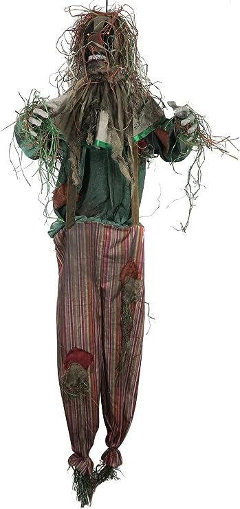 Hanging Scarecrow Clown Prop