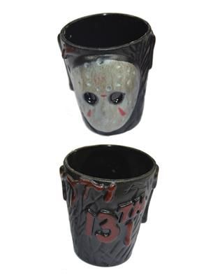 Friday the 13th Shot Glasses