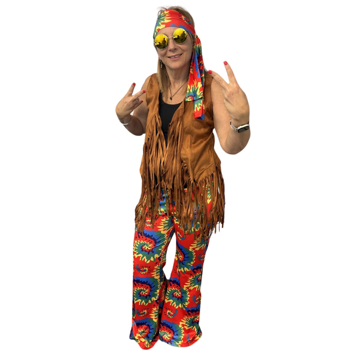 6 pc. Women’s Hippie Costume Set