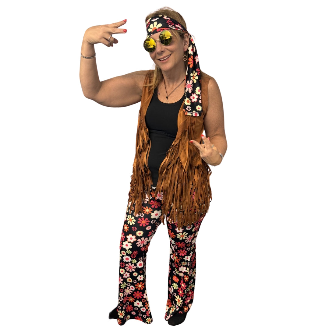 6 pc. Women’s Hippie Costume Set