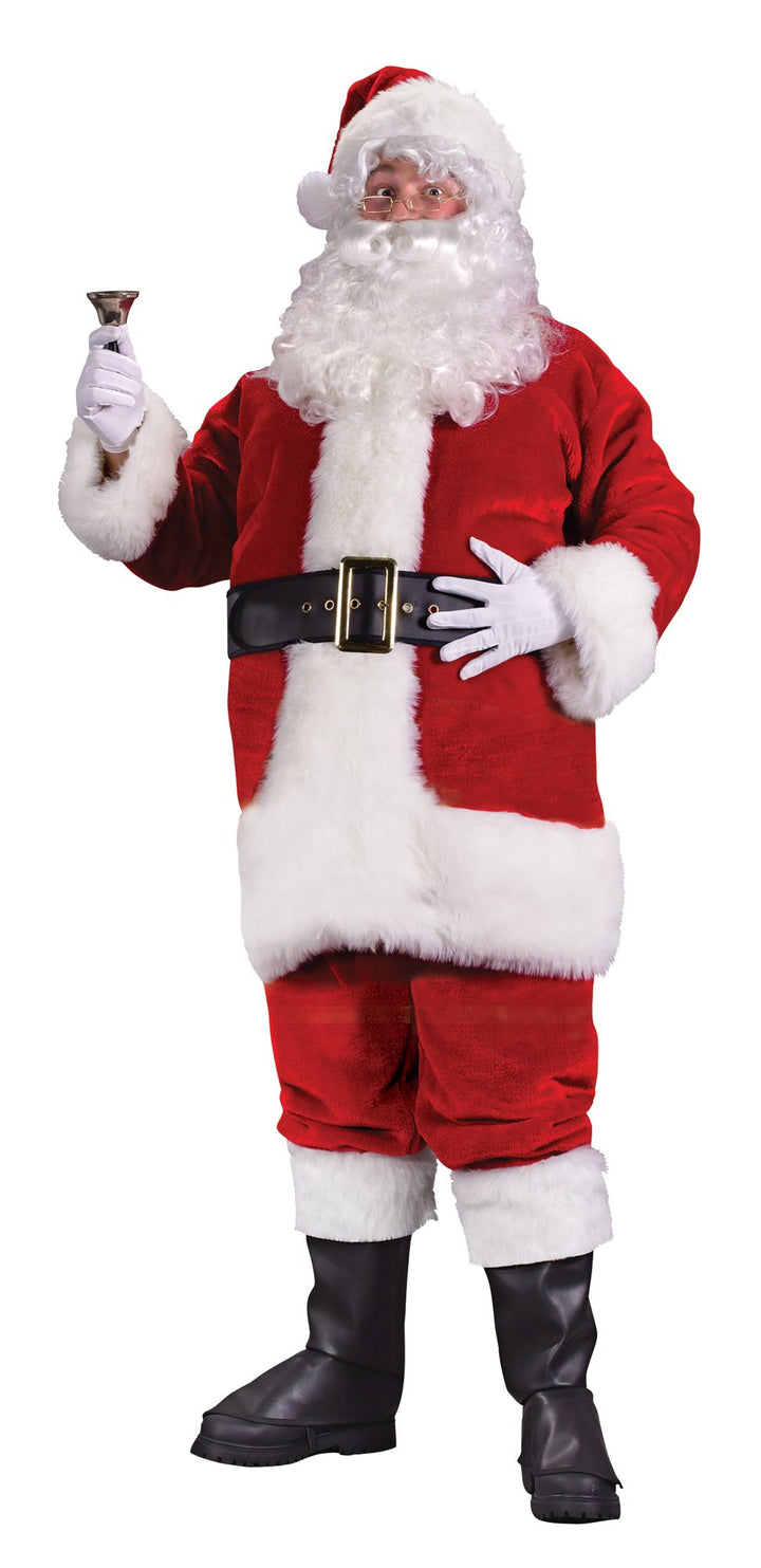 Regency Plush Santa Suit - Red