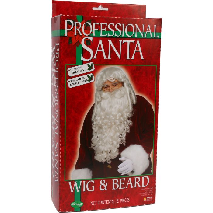 Professional Santa Wig & Beard Set