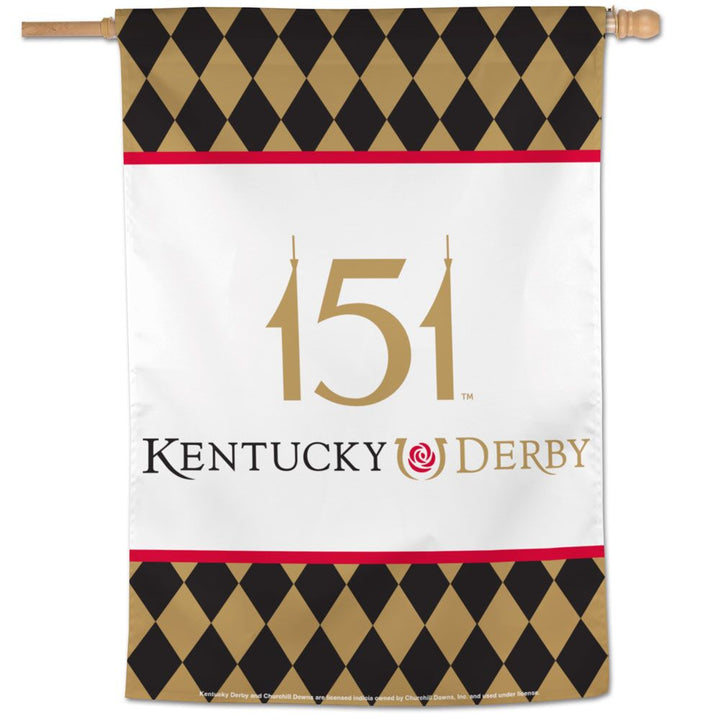 Kentucky Derby 151 Official 28" x 40" Vertical Flag