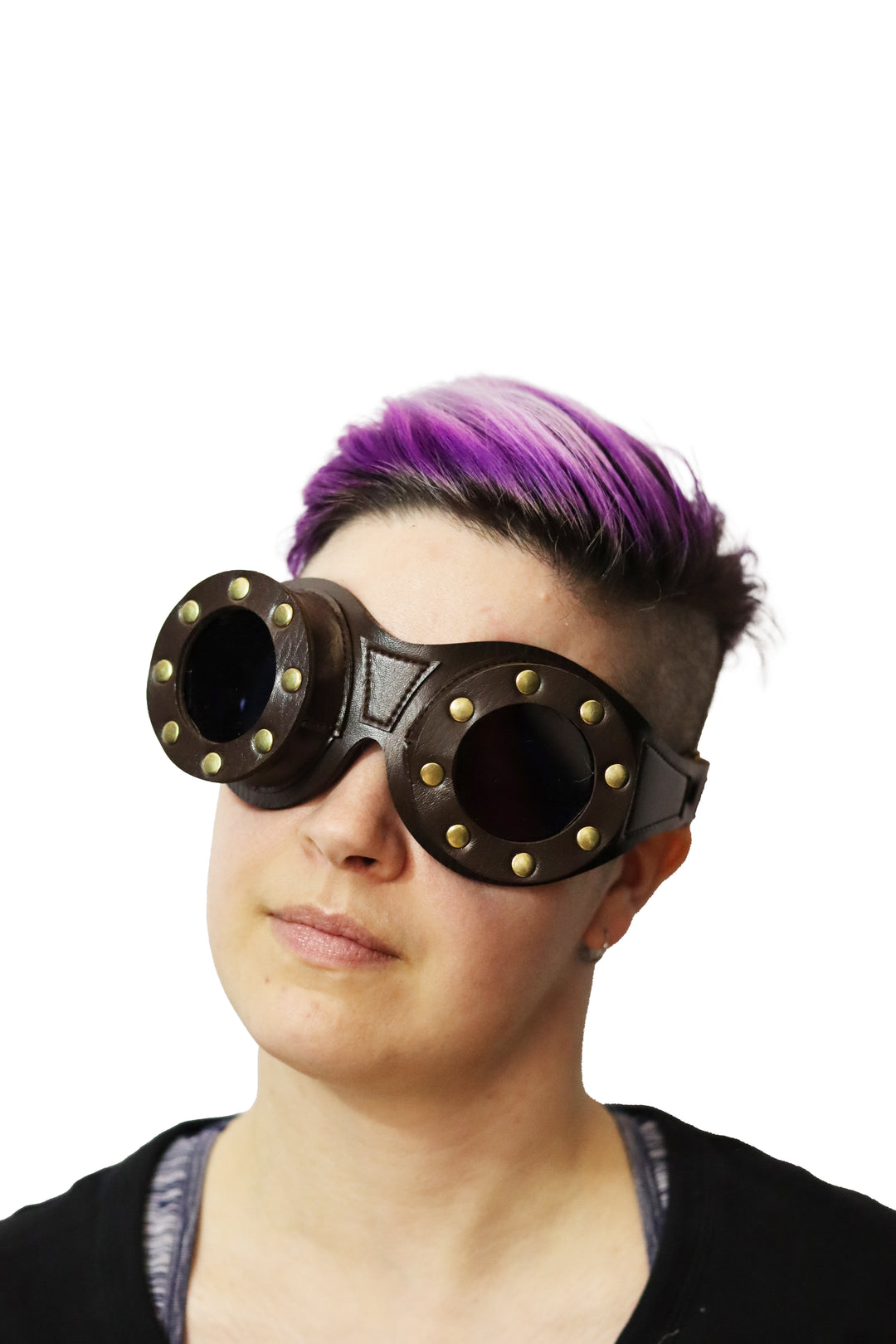 Leatherlike Adjustable Burner Goggles