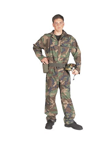 Camouflage Commando Army Jumpsuit - Adult