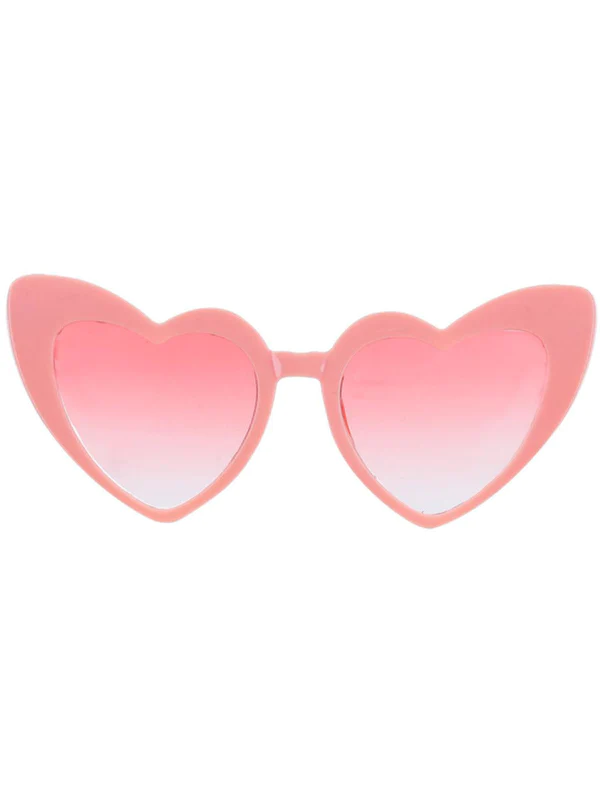 Pink Heart Glasses