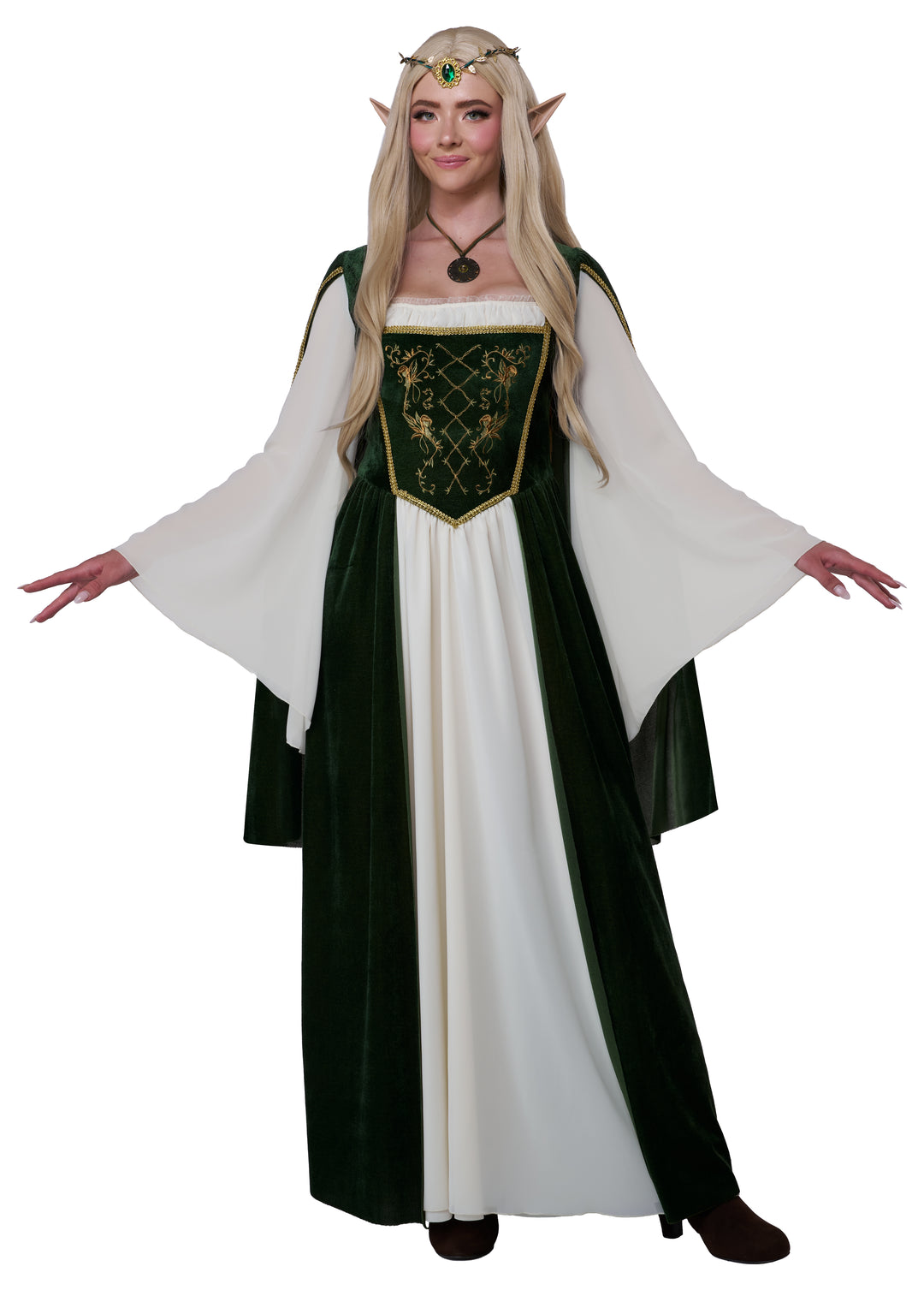 Elven Renaissance Queen Costume - Plus