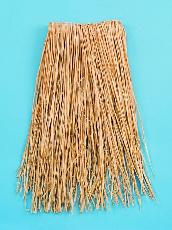Adult Natural Raffia Skirt