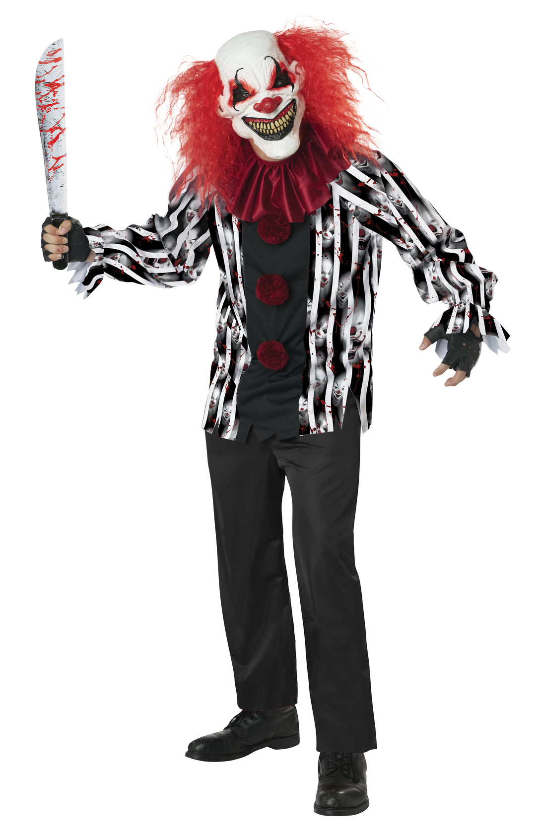 Demented Clown Plus Size Men