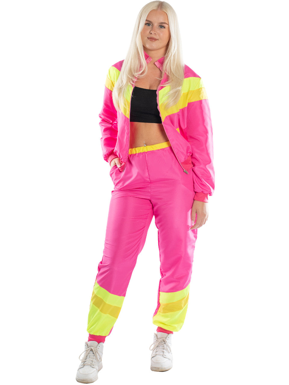 80's Pink Shell Suit - Women's