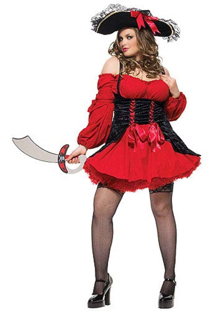 Vixen Pirate Wench Costume - Adult - Plus Size