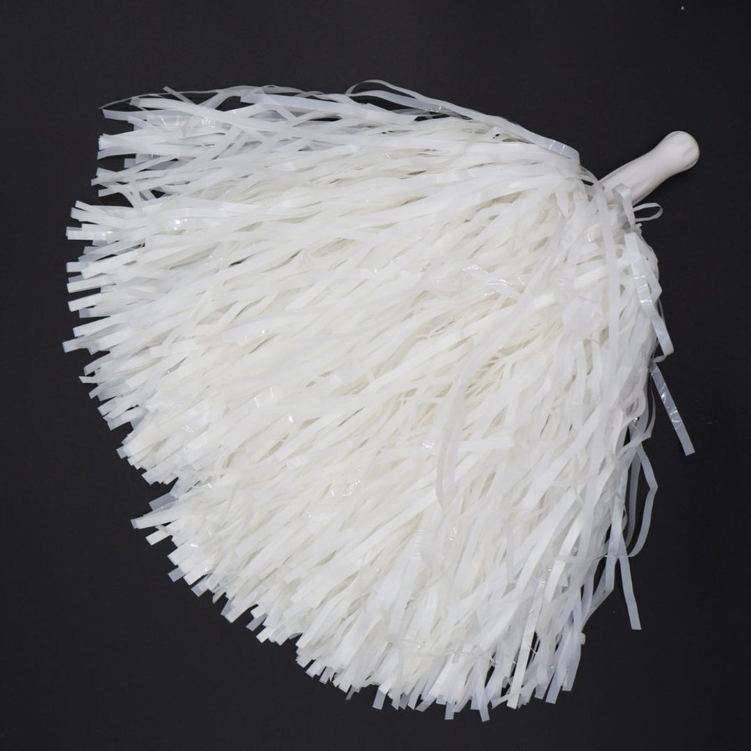 White Pom Poms (2 pc. set)