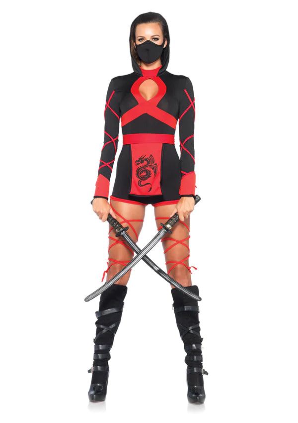 Dragon Ninja Costume Women's - Adult