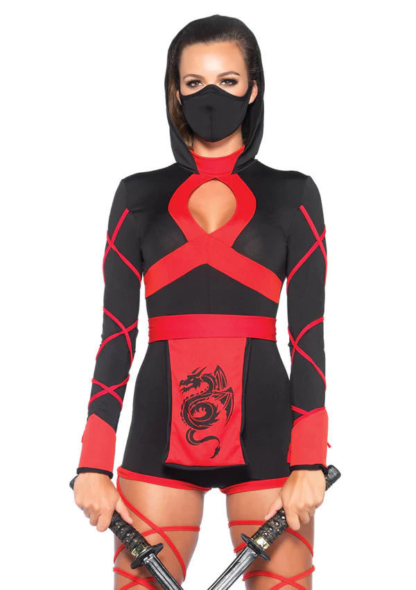 Dragon Ninja Costume Women's - Adult