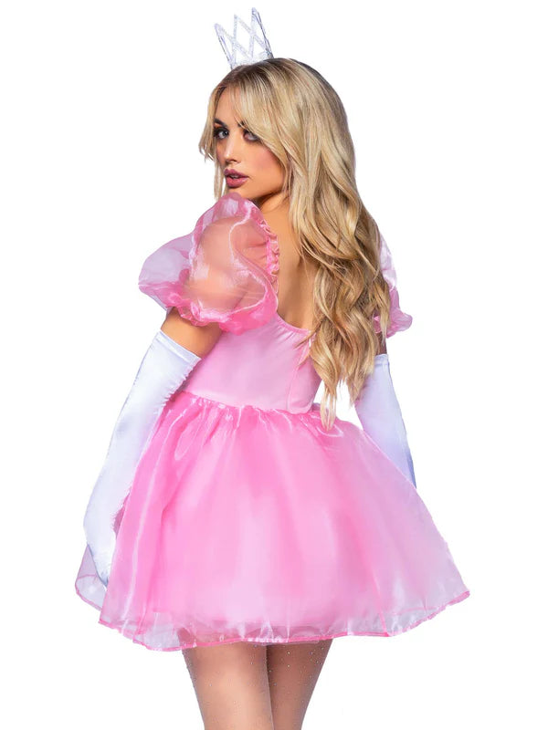 Adult Babydoll Organza Dress -  4  Solid Colors