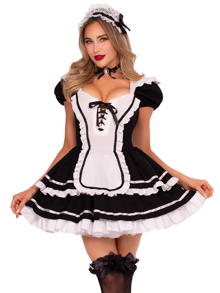 Maid to Flirt - French Maid Costume - Adult
