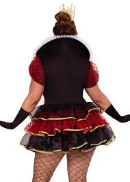 Queen of Hearts Costume - Sexy Adult - Plus Size